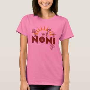 Noniの日が差すことの長袖のイタリア人のワイシャツ Tシャツ