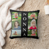 Nonnaおばあちゃんの写真コラージュ クッション (ブランケット)