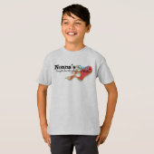 Nonnaに熱いフラッシュがあります Tシャツ (正面フル)