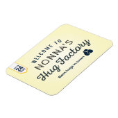 NONNAのハグ工場へようこそ マグネット (左側)