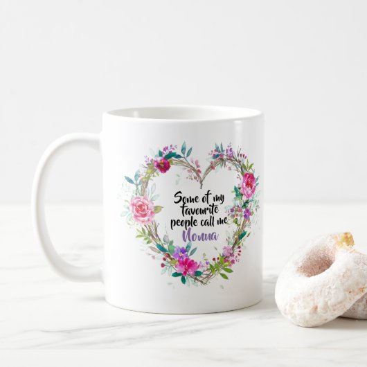 Nonnaのマグ コーヒーマグカップ (ドーナツ)