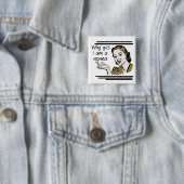 NonnaのレトロのTシャツおよびギフト 缶バッジ (インサイチュ)