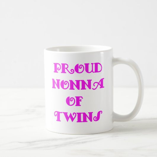 Nonnaのof_Twins コーヒーマグカップ (右)