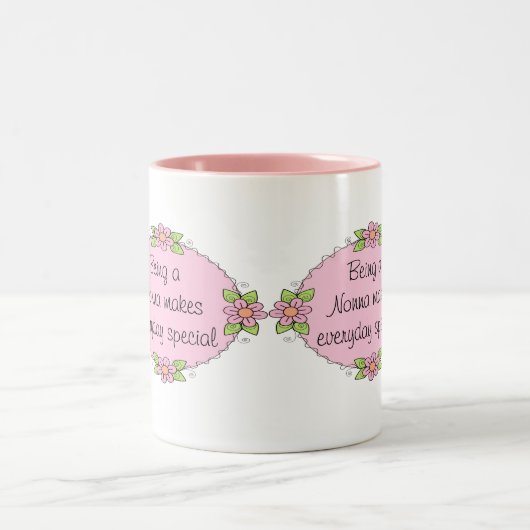 Nonna毎日スペシャルを作りますであることは ツートーンマグカップ (中央)