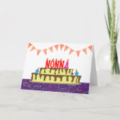 Nonna誕生日カード カード (正面)