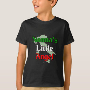 Nonna (イタリアンな祖母)の少し天使 tシャツ