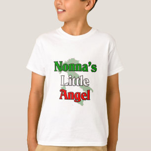 Nonna (イタリアンな祖母)の少し天使 tシャツ