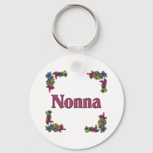 Nonna (イタリアンな祖母) キーホルダー