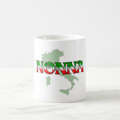 Nonna (イタリアンな祖母) コーヒーマグカップ (中央)