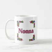 Nonna (イタリアンな祖母) コーヒーマグカップ (左)