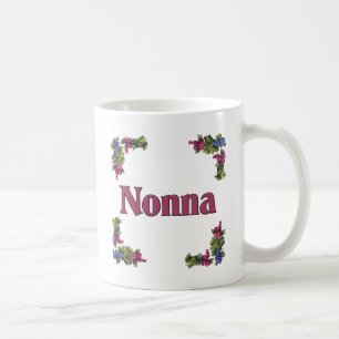 Nonna (イタリアンな祖母) コーヒーマグカップ