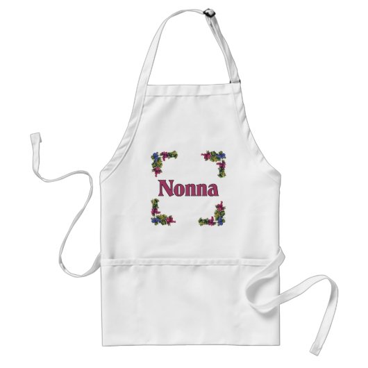 Nonna (イタリアンな祖母) スタンダードエプロン (正面)