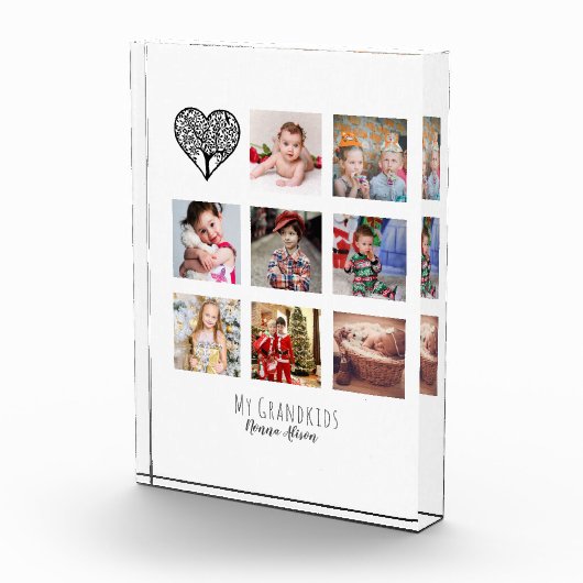 NONNA 8 xフォトコラージュ孫ファミリーツリー フォトブロック (右)