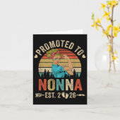 Nonna Est 2026レトロに昇格Nonna カード (黄色い花)