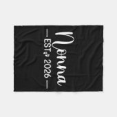 Nonna Est 2026 New Matching Mother To Be 2026  フリースブランケット (正面(横))