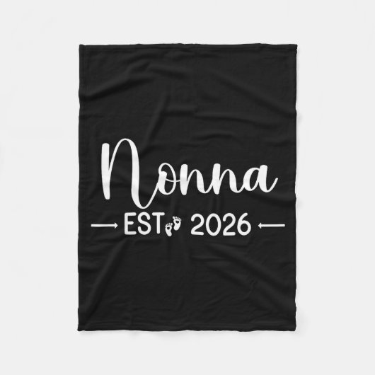 Nonna Est 2026 New Matching Mother To Be 2026  フリースブランケット (正面)