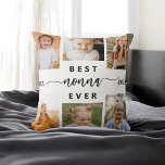 Nonna Ever最高の - Soldies Photo Collage クッション<br><div class="desc">こ祝の孫の写真のコラージュ装飾用クッションとパーソナライズされたの「Nonna Ever」。この心のこもった贈り物は、特別な瞬間を捉えた大切な写真の美しいコラージュと、心のこもったメッセージによって補完された美しいコラージュを特徴としている。柔らかい高品質生地で作られ、生きている宇宙に心地よいとスタイルの両方を提供する。取り外し可能なカバーは機械洗浄可能で簡単に対して気に、耐久性を確保する。この意味ある記念の品は、ノナが孫たちと特別な絆を持って見せるのに最適だ。</div>