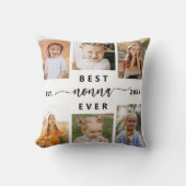 Nonna Ever最高の - Soldies Photo Collage クッション (正面)