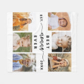 Nonna Ever最高の - Soldies Photo Collage フリースブランケット (正面(横))