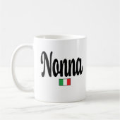 Nonna Italian Flag Mug コーヒーマグカップ (左)