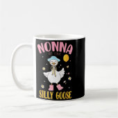 Nonna Of The Silly Goose First Birthday Family Mat コーヒーマグカップ (左)
