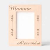 Nonna Personalized レーザー彫刻フレーム