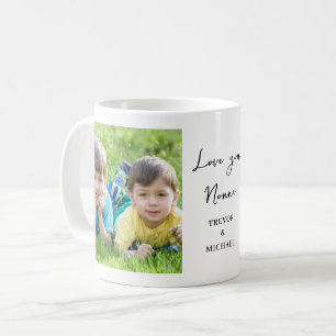 Nonna Photo Grandkids コーヒーマグカップ
