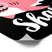 Nonna Shark Mother's Day Grandma Funny  ポスター (角)