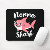 Nonna Shark Mother's Day Grandma Funny マウスパッド (マウス)