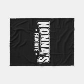 Nonna's Favorite  フリースブランケット (正面(横))