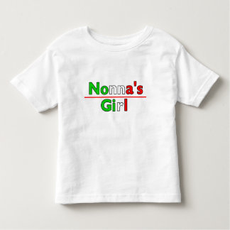 Nonna's Girl Toddler T-shirt to Match Nonna トドラーTシャツ