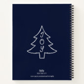 NonniのイタリアンChristmas Cookieレシピ ノートブック (裏面)