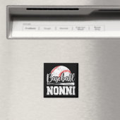 Nonni Baseball Playerゲームデー母#39; #39;s Da マグネット (インサイチュ (食洗機))