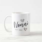 Nonni Yearを創設おばあちゃん コーヒーマグカップ (左)