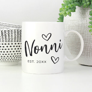 Nonni Yearを創設おばあちゃん コーヒーマグカップ