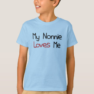 Nonnieは私を愛します Tシャツ