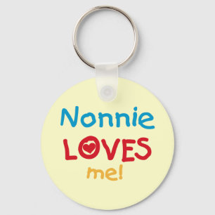 Nonnie Loves Me Tシャツとギフト キーホルダー