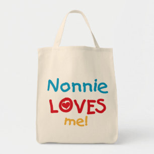 Nonnie Loves Me Tシャツとギフト トートバッグ