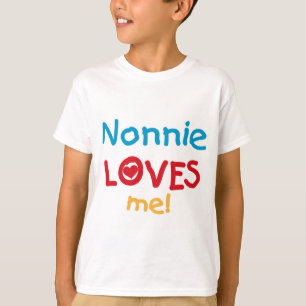 Nonnie Loves Me Tシャツとギフト Tシャツ