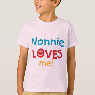 Nonnie Loves Me Tシャツとギフト Tシャツ
