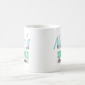 Nonnoの名前およびGamをだめにすること コーヒーマグカップ (中央)