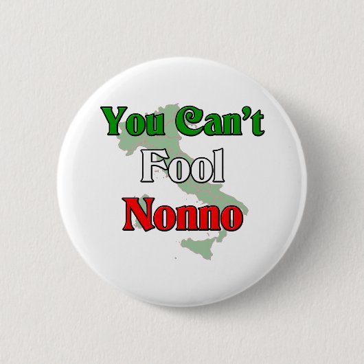 Nonnoをだますことができません 缶バッジ (正面)