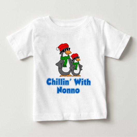 NonNoを持つ子ども ベビーTシャツ (正面)