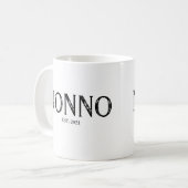 Nonno設立年 コーヒーマグカップ (正面左)