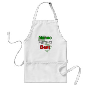 Nonno (イタリアンな祖父)はベストを知っています スタンダードエプロン