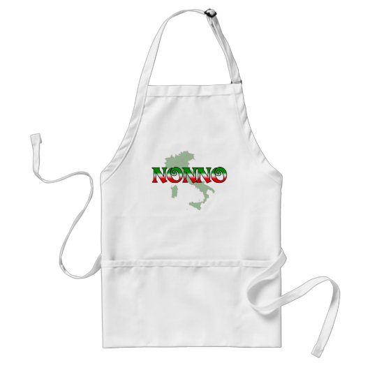 Nonno (イタリアンな祖父) スタンダードエプロン (正面)