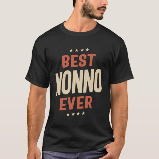 Nonno Ever最高の – 大切なパパ、愛のおじいちゃん Tシャツ (正面)