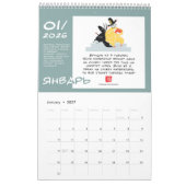 Nonsense-Possums calendar for 2026  カレンダー (1月 2027)