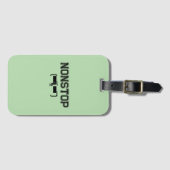 NONSTOP Gym Motivation Hoodie T-Shirt ラゲッジタグ (正面横)