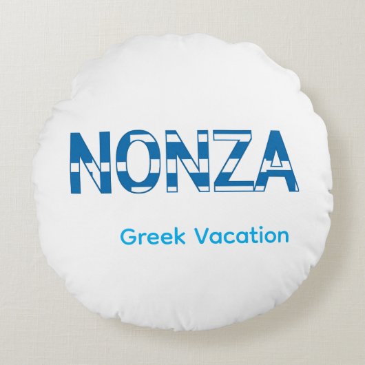 nonza grieche  ラウンドクッション (正面)